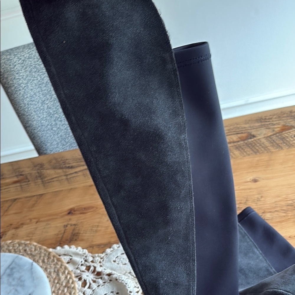 Corso Como charcoal Grey Over the Knee Boots Sleek Design - Picture 8 of 8